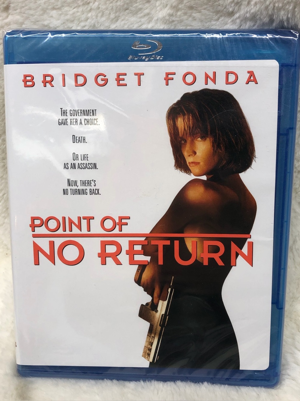 NEW Point of No Return Blu-ray 1993 Bridget Fonda Action Thriller factory sealed